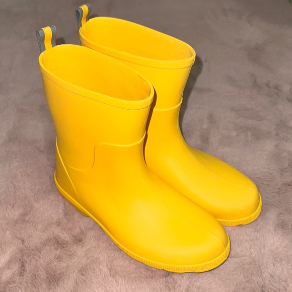 totes Shoes Totes Kids Yellow Girls 45 Cirrus Charley Tall Rain